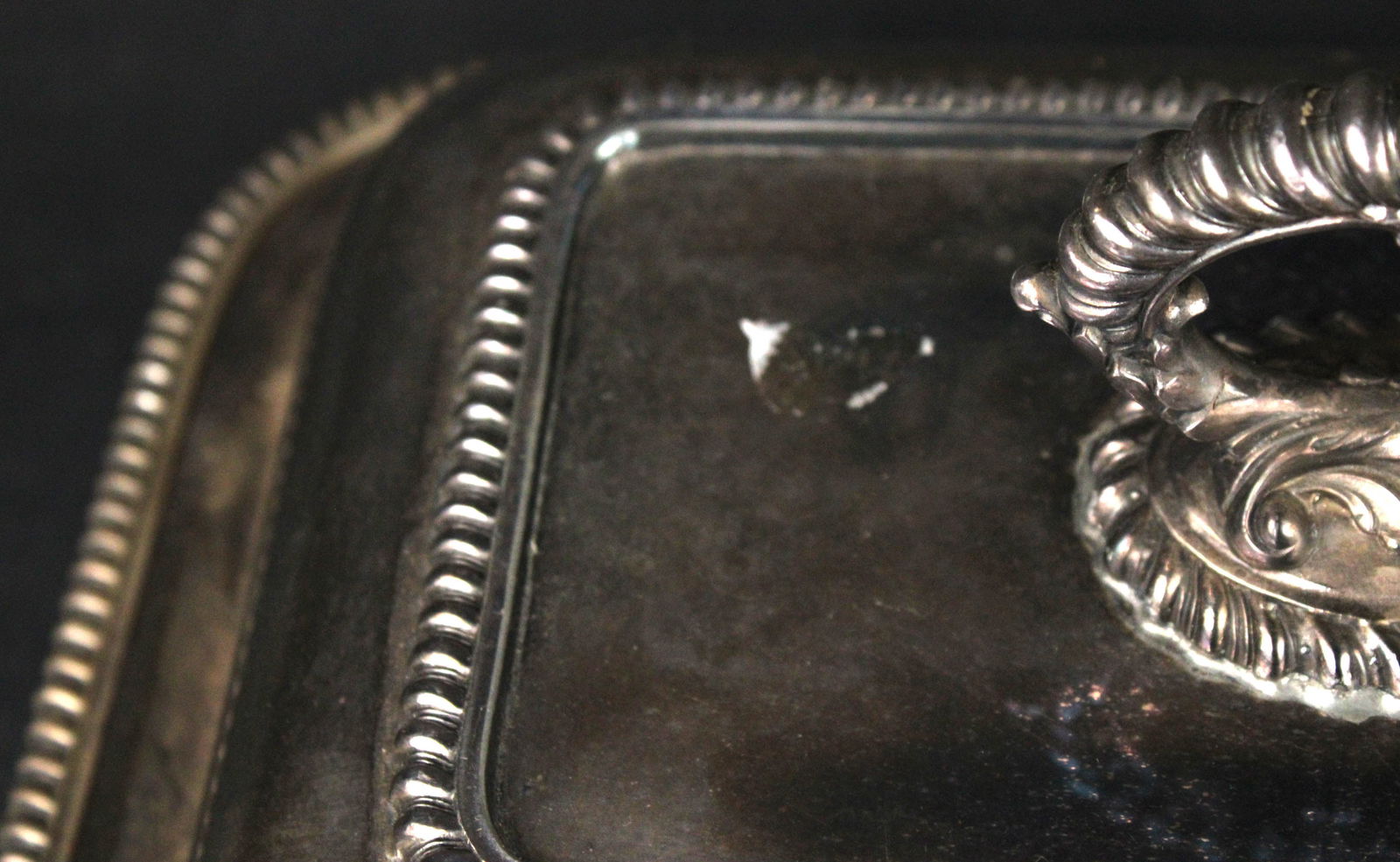 Three Bottle Silver Plated Bottle Frame - 9