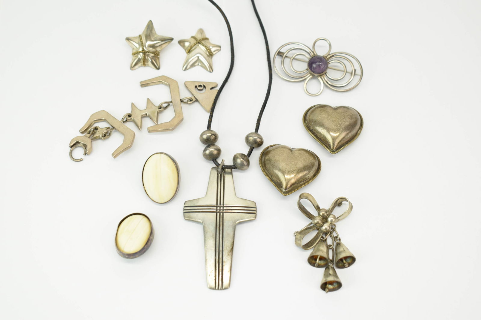 Group of Assorted Sterling Silver Jewelry (1 of 14)