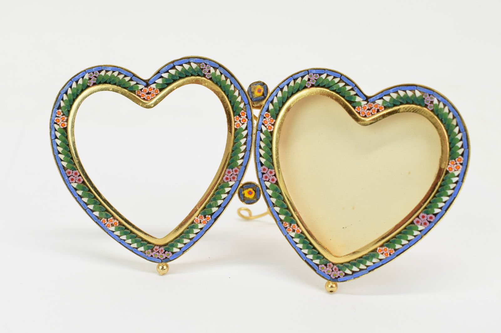 Two Small Micromosaic Picture Frames - 4