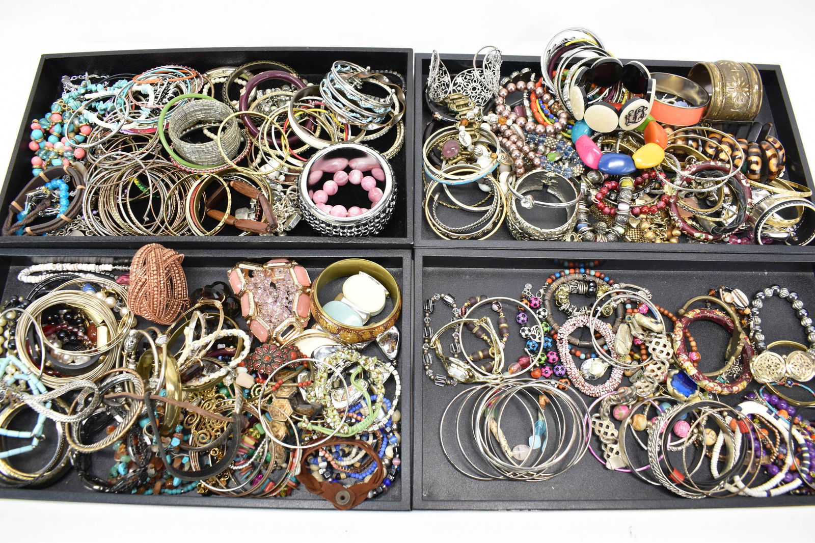 Large Group of Assorted Fashion Bracelets & Bangles (1 of 9)