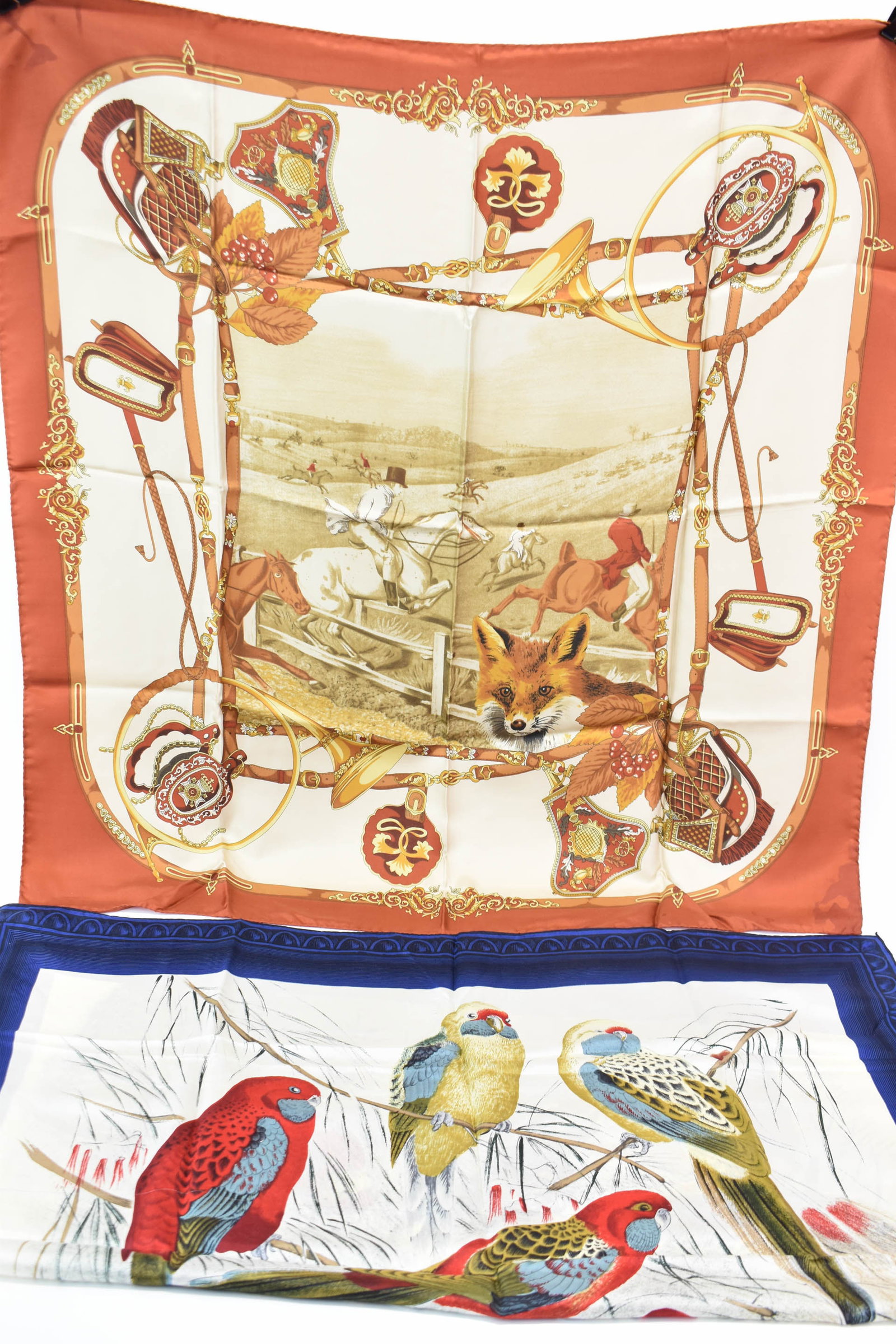 Two Ladies Vintage Silk Scarves (1 of 20)