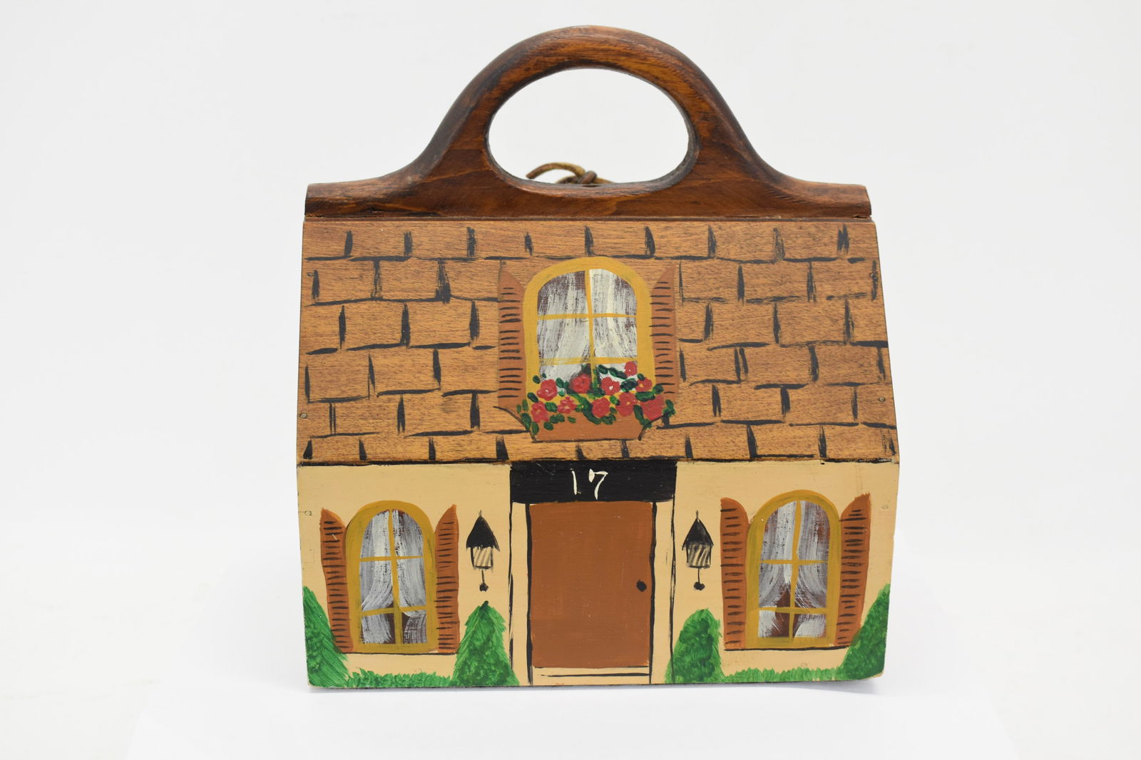 Wooden Cottage Form Handbag (1 of 8)