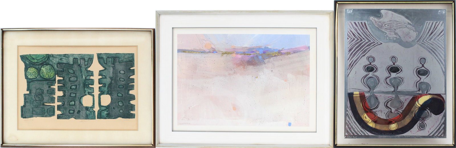 Marilyn "Sica" Thompson, Wisemen Perceive and In Xanadu, Serigraphs (1 of 19)