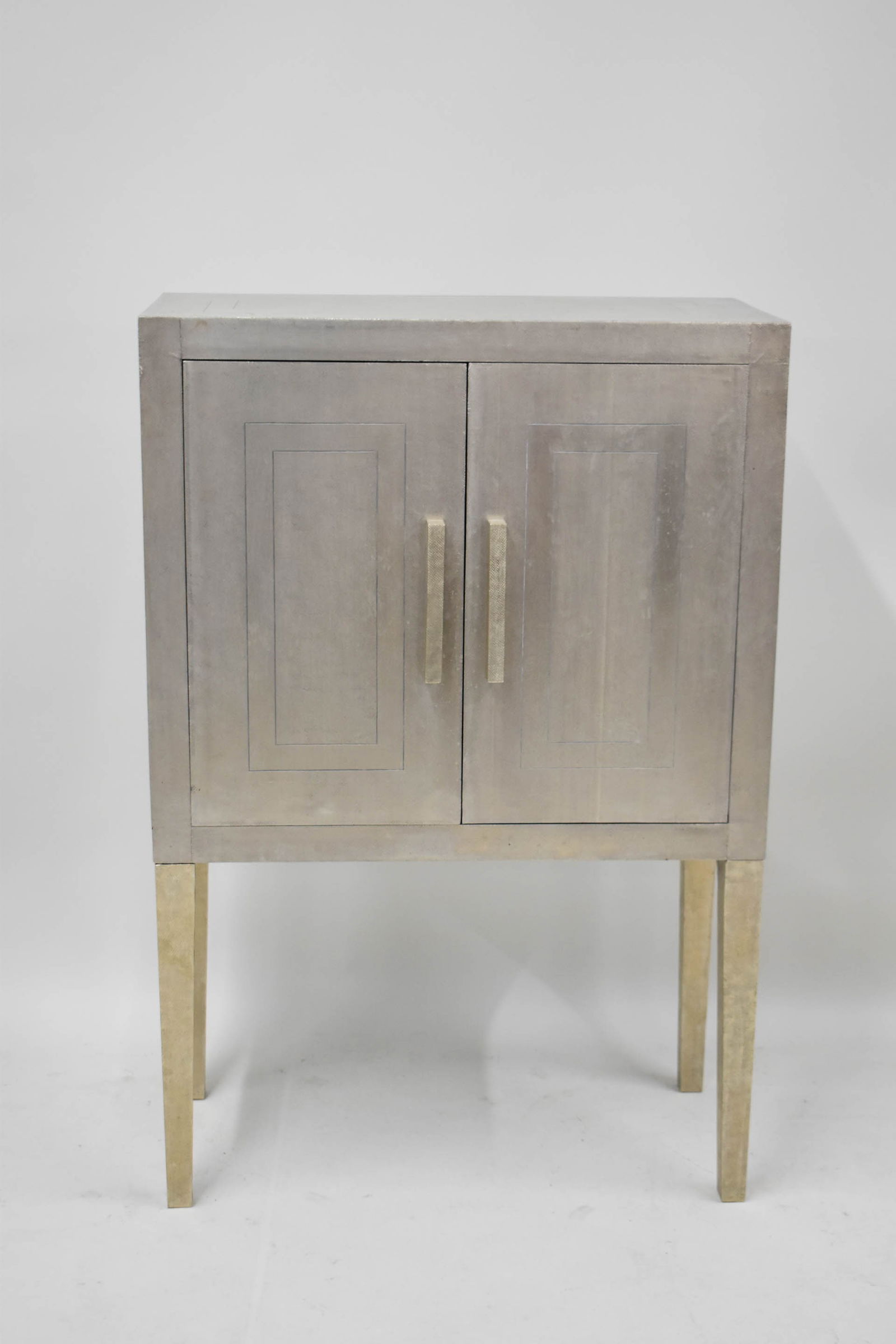 Modern Silver Gilt Bar Cabinet (1 of 5)