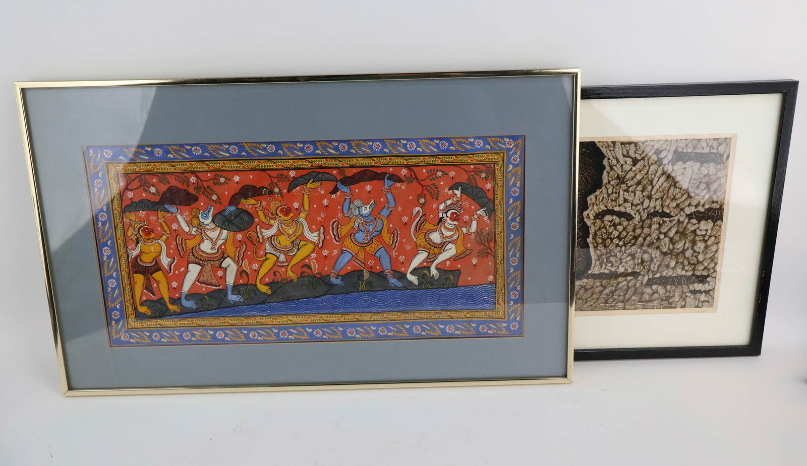 Polychrome Indian Pattachitra Painting (1 of 13)