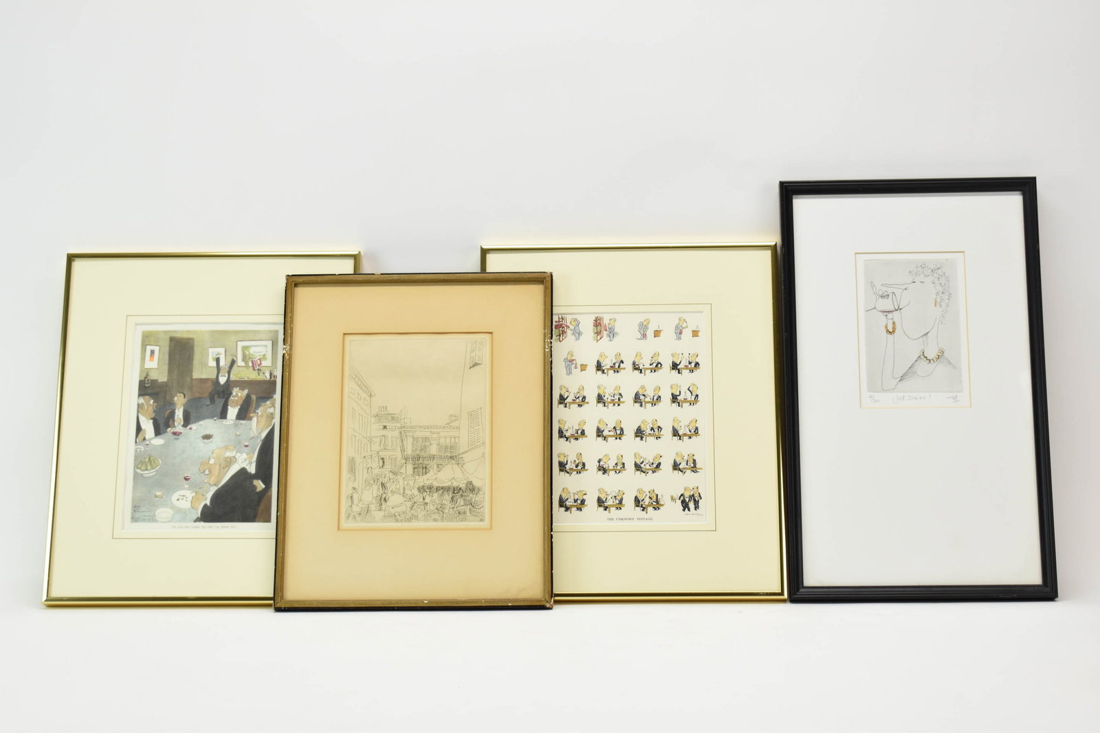 Etching for Chapter XIV of La Belle Enfant by Raoul Dufy (1 of 12)