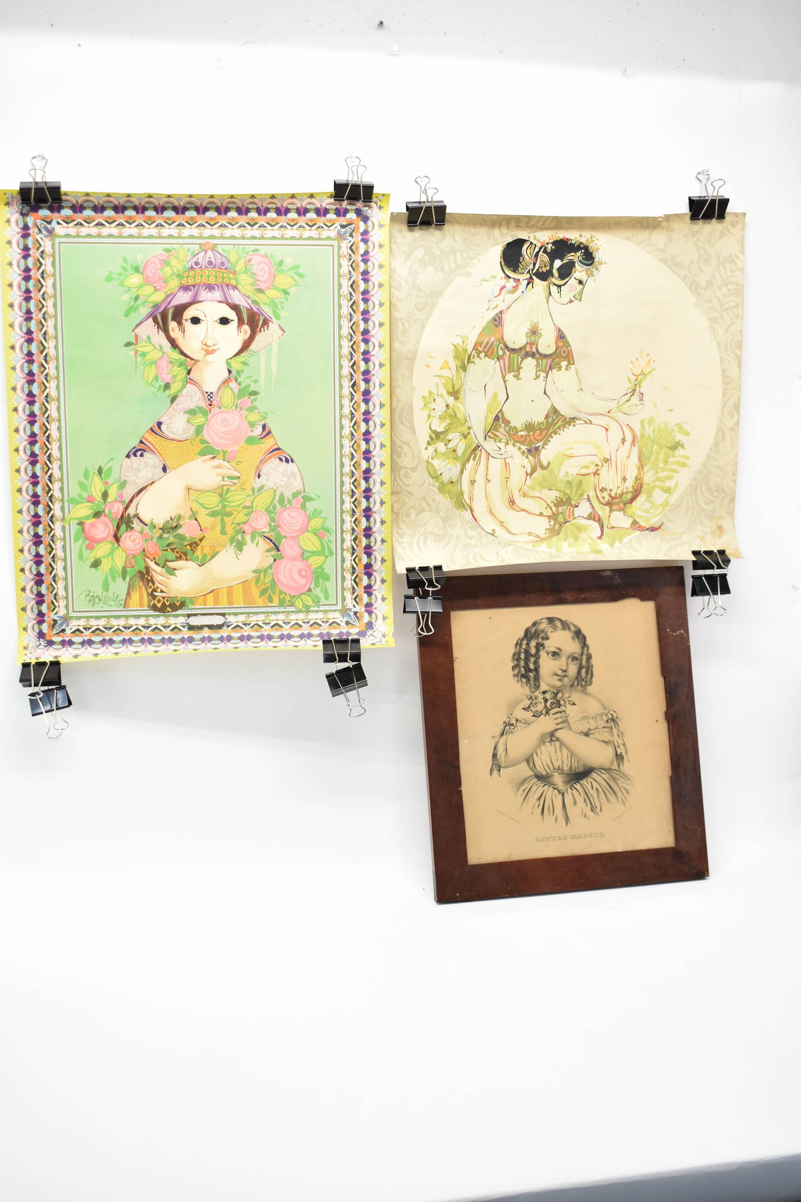 Currier & Ives Print of "Little Maggie" (1 of 7)