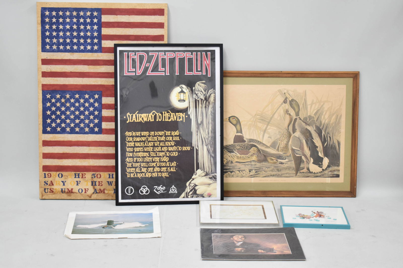 Jasper Johns "Double Flag" Whitney Museum Poster (1 of 20)