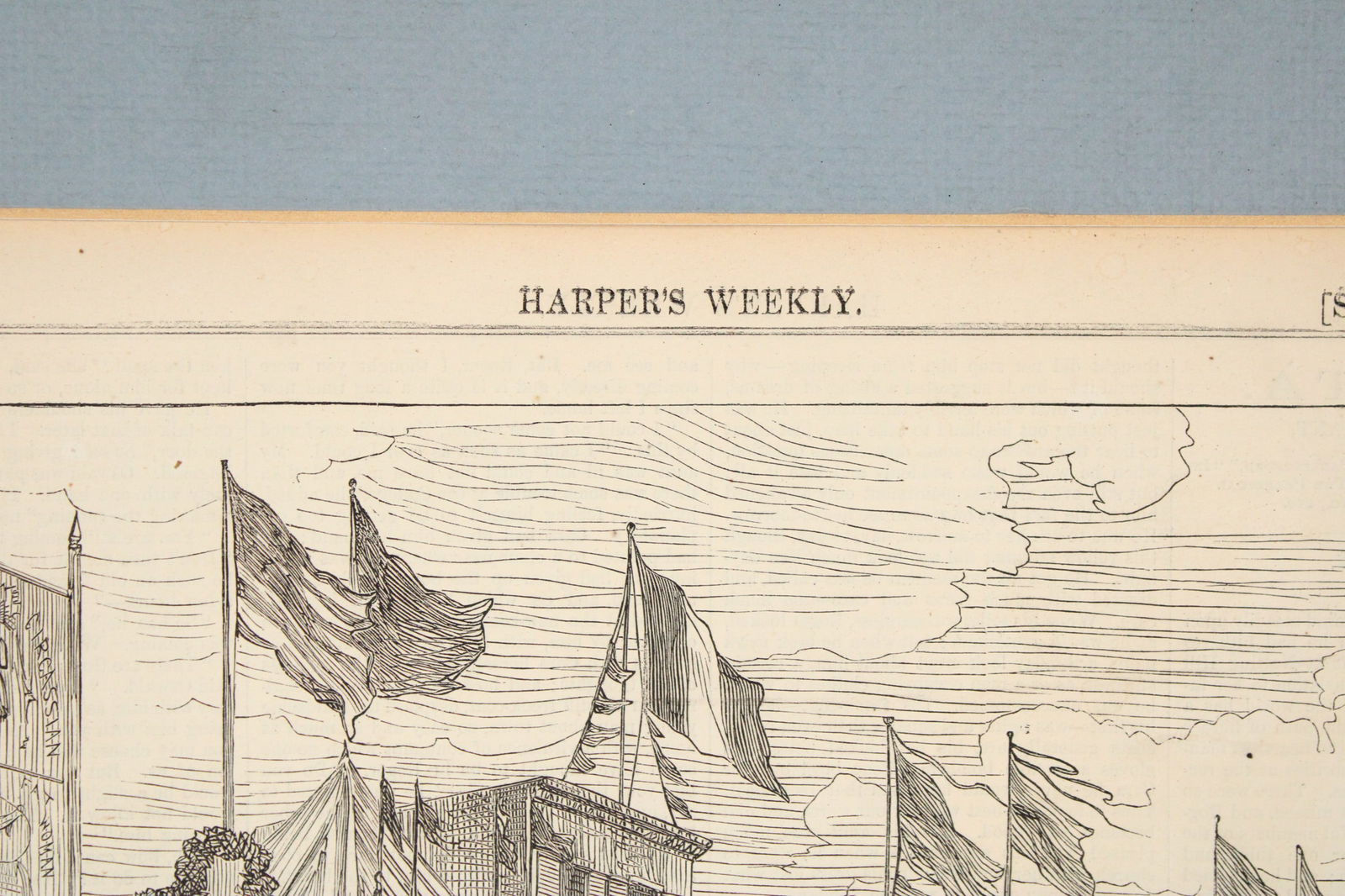 Three Harper's Weekly, Engravings - 16