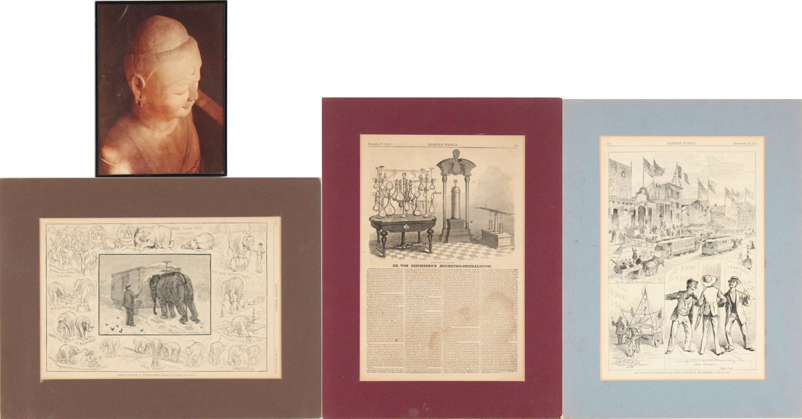 Three Harper's Weekly, Engravings (1 of 18)