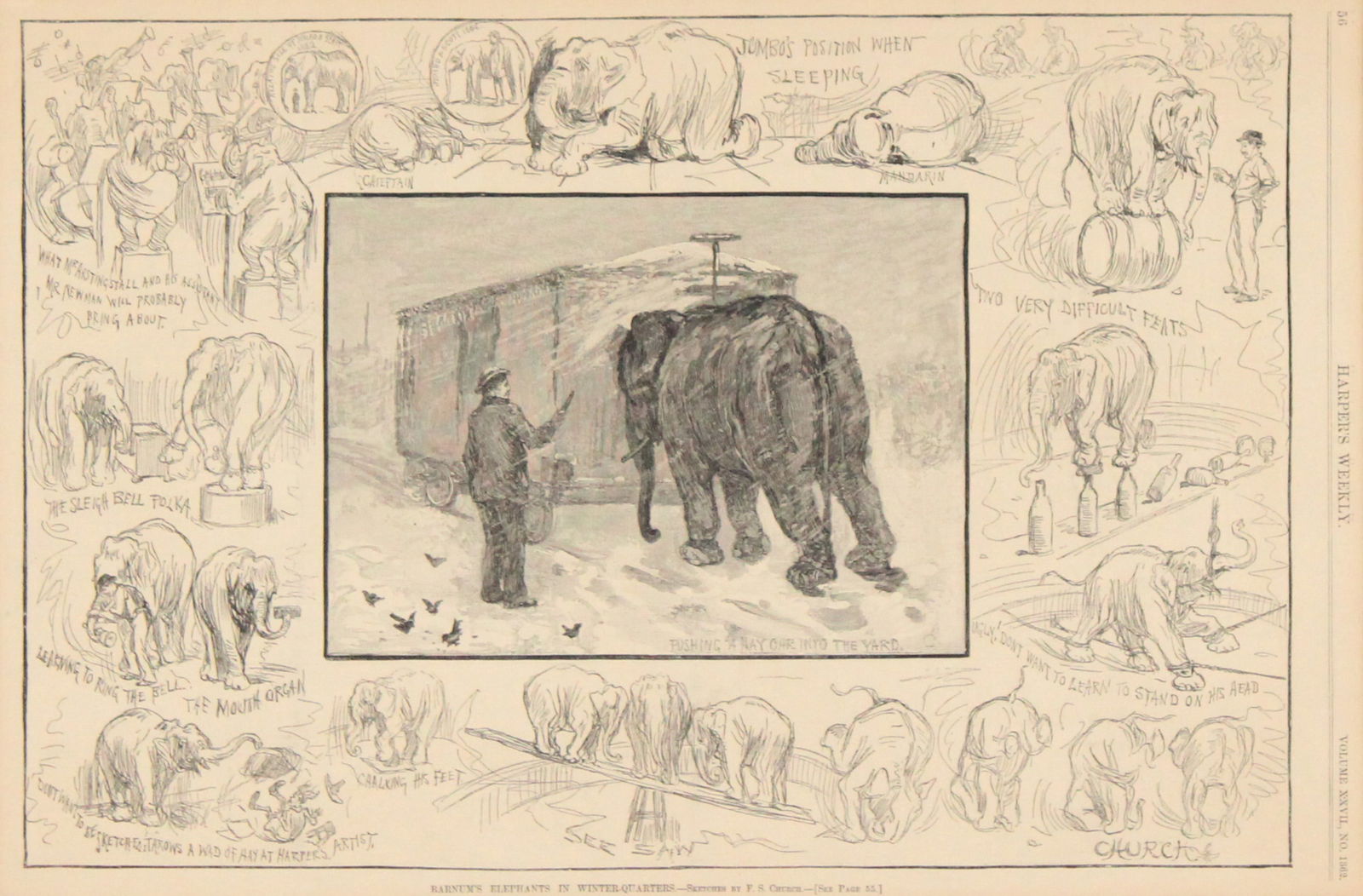 Three Harper's Weekly, Engravings - 5