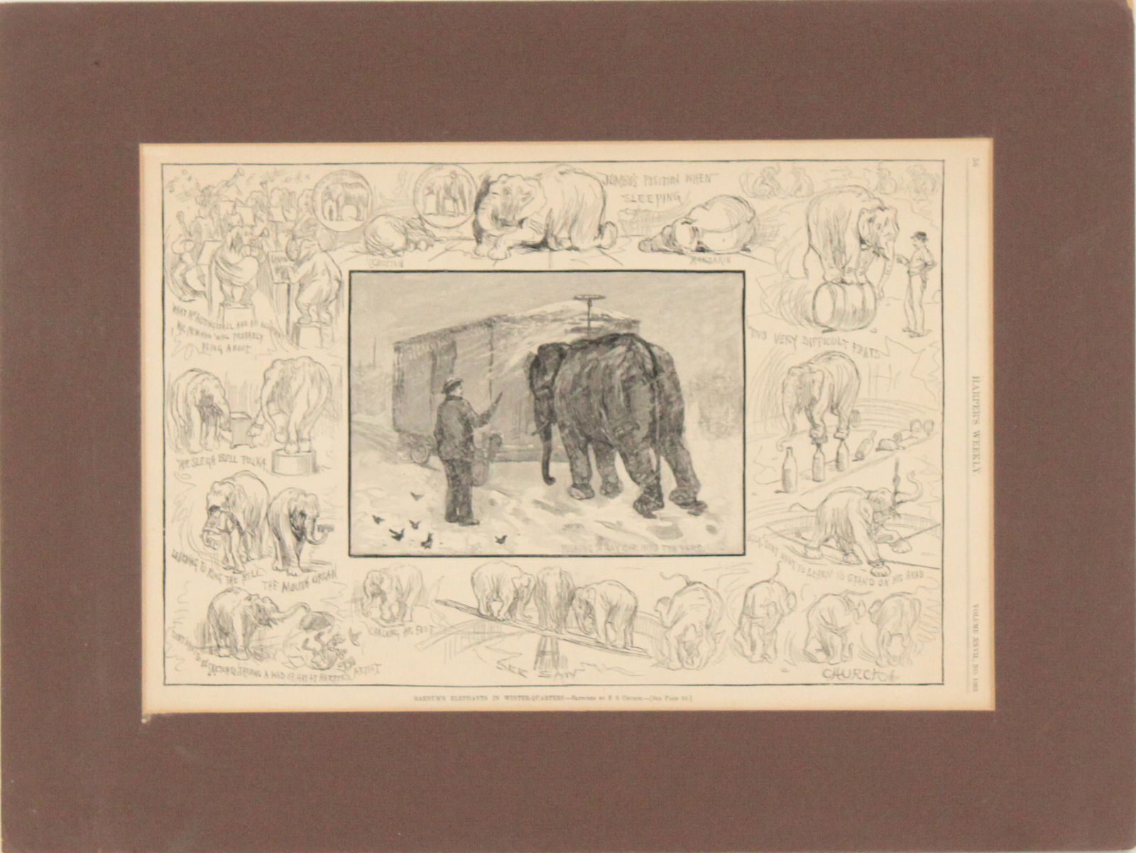 Three Harper's Weekly, Engravings - 6