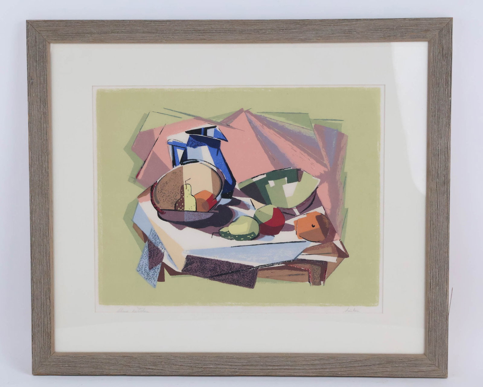 Philip Hicken, Abstract Fruit Silkscreen (1 of 12)