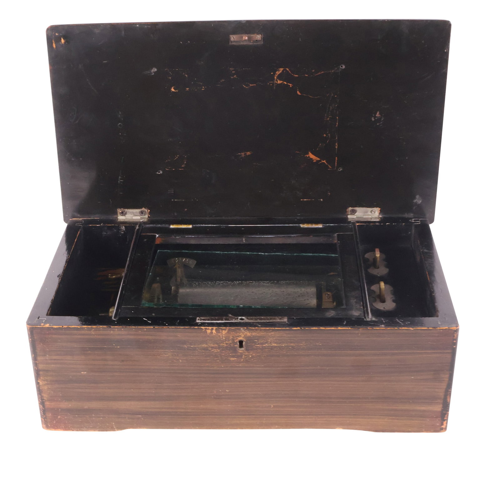 Swiss Grain-Painted Music Box (1 of 7)