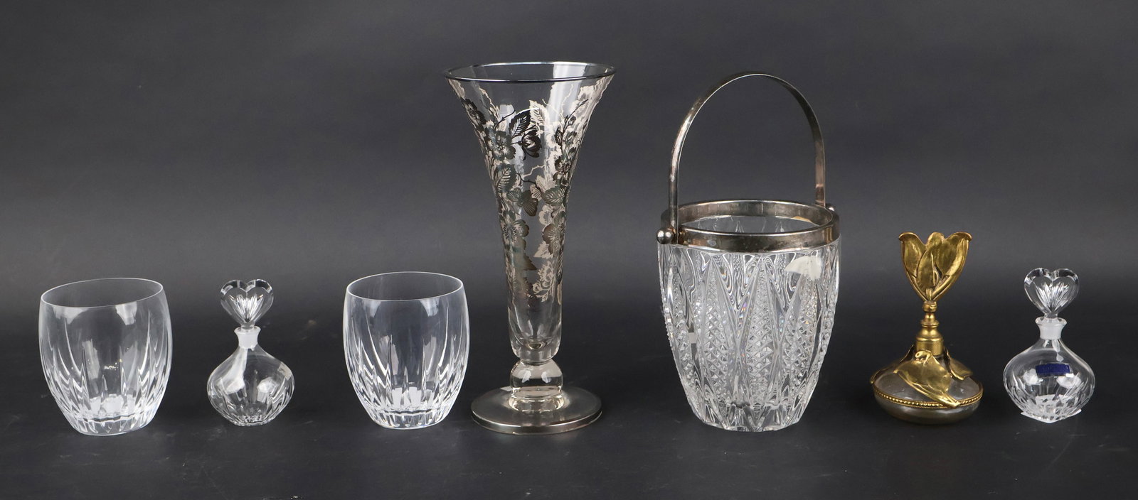 Two Marquise by Waterford Colorless Glass Perfume Bottles (1 of 15)