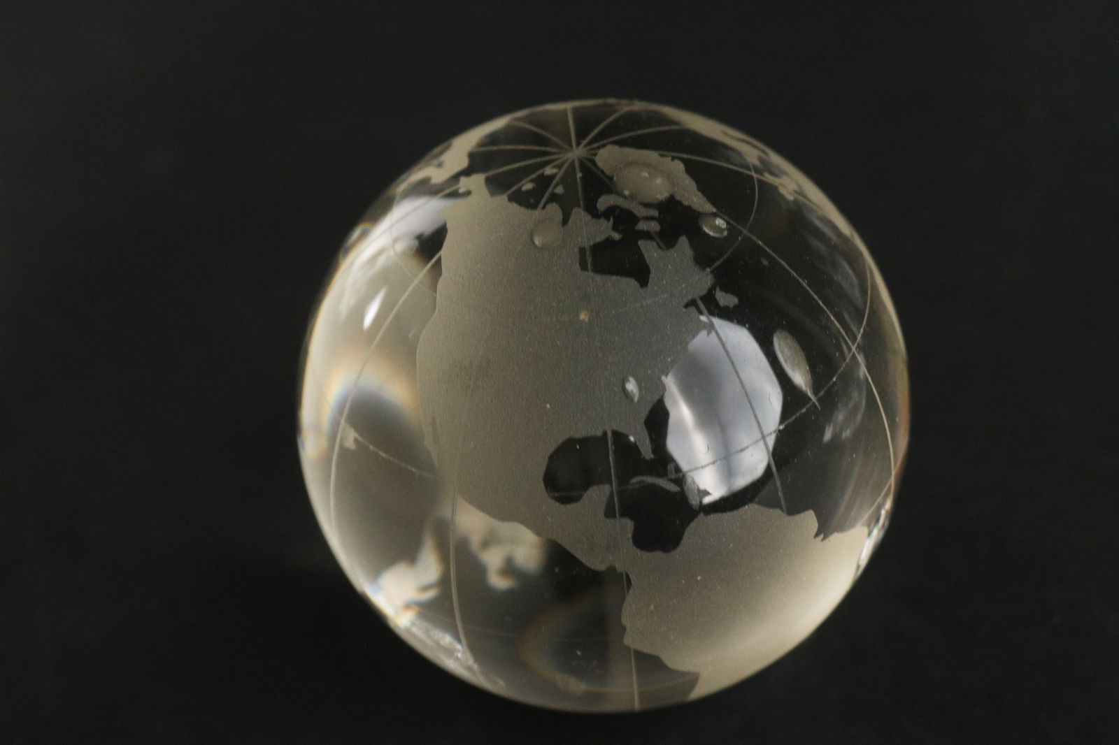 Eight Colorless Glass Table Articles - 6