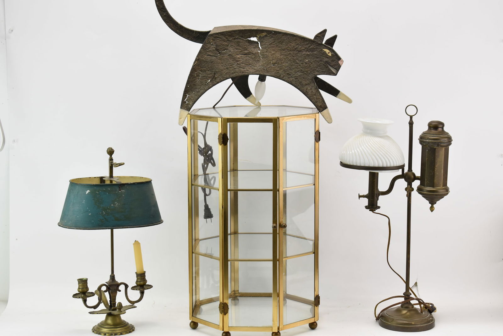 Two Brass Table Lamps (1 of 15)