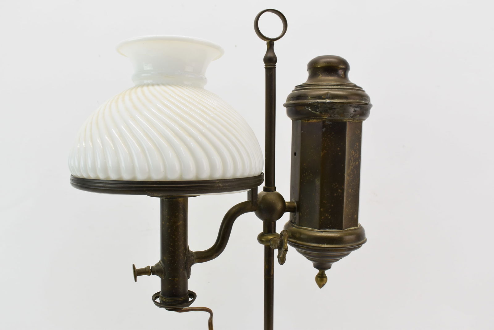 Two Brass Table Lamps - 8