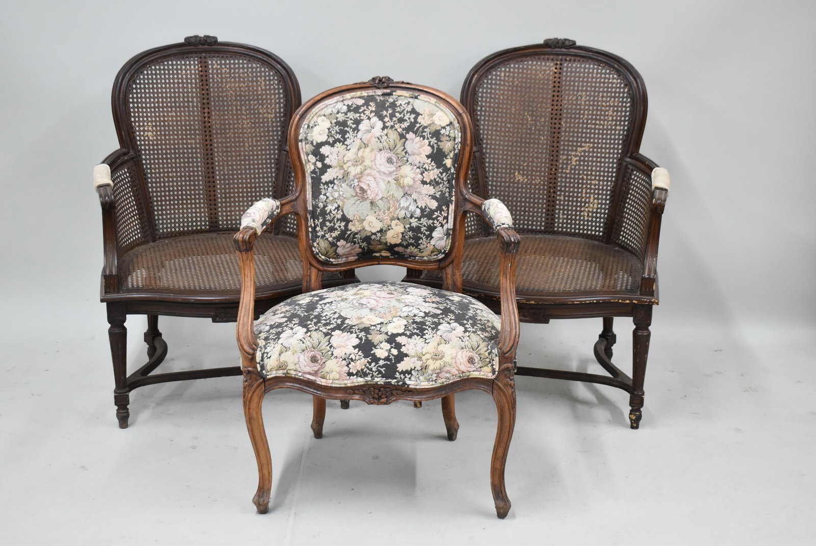 Pair of Louis XVI Style Armchairs (1 of 20)