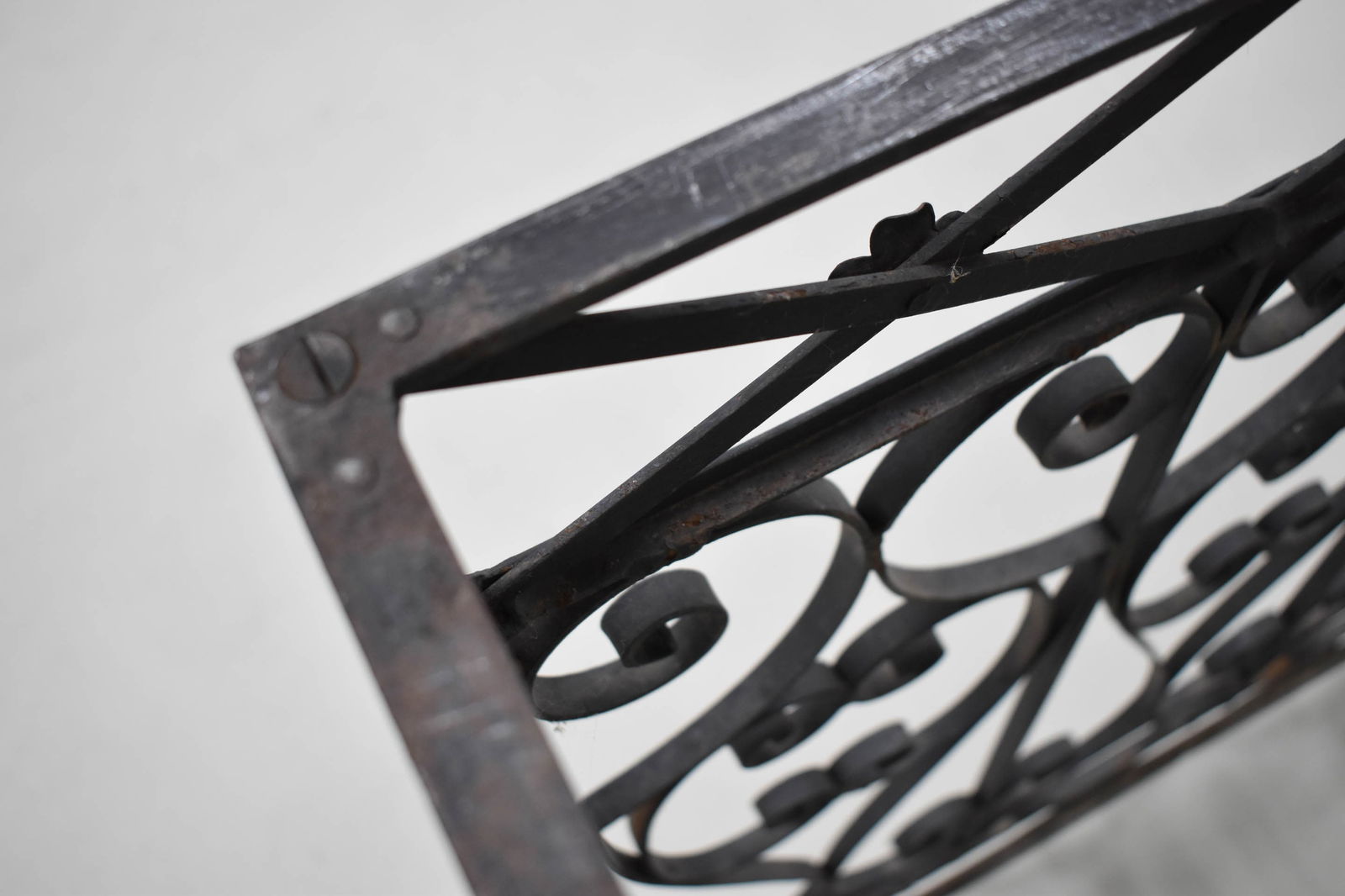Wrought Iron Console Table - 11
