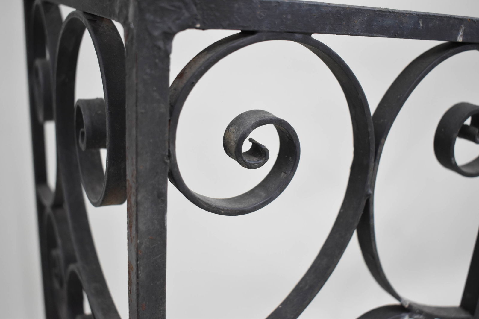 Wrought Iron Console Table - 8