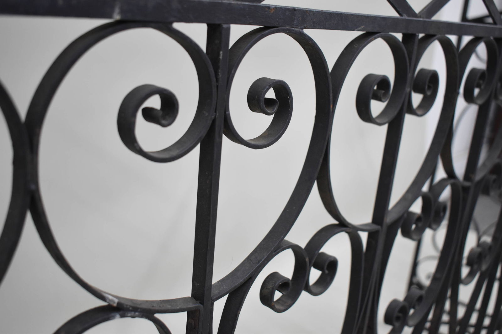 Wrought Iron Console Table - 9