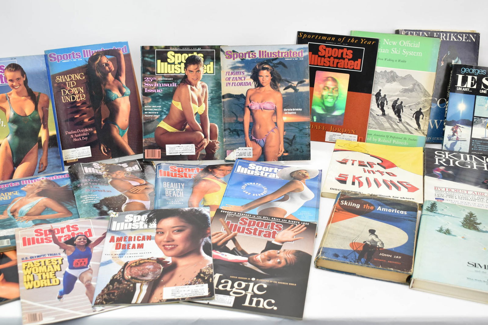 Vintage Group of Assorted Sports Illustrated and Skiing Books (1 of 14)