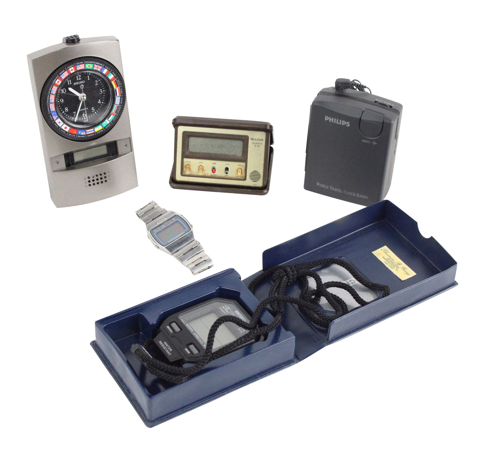 Vintage Travel Clocks and Time Pieces (1 of 12)