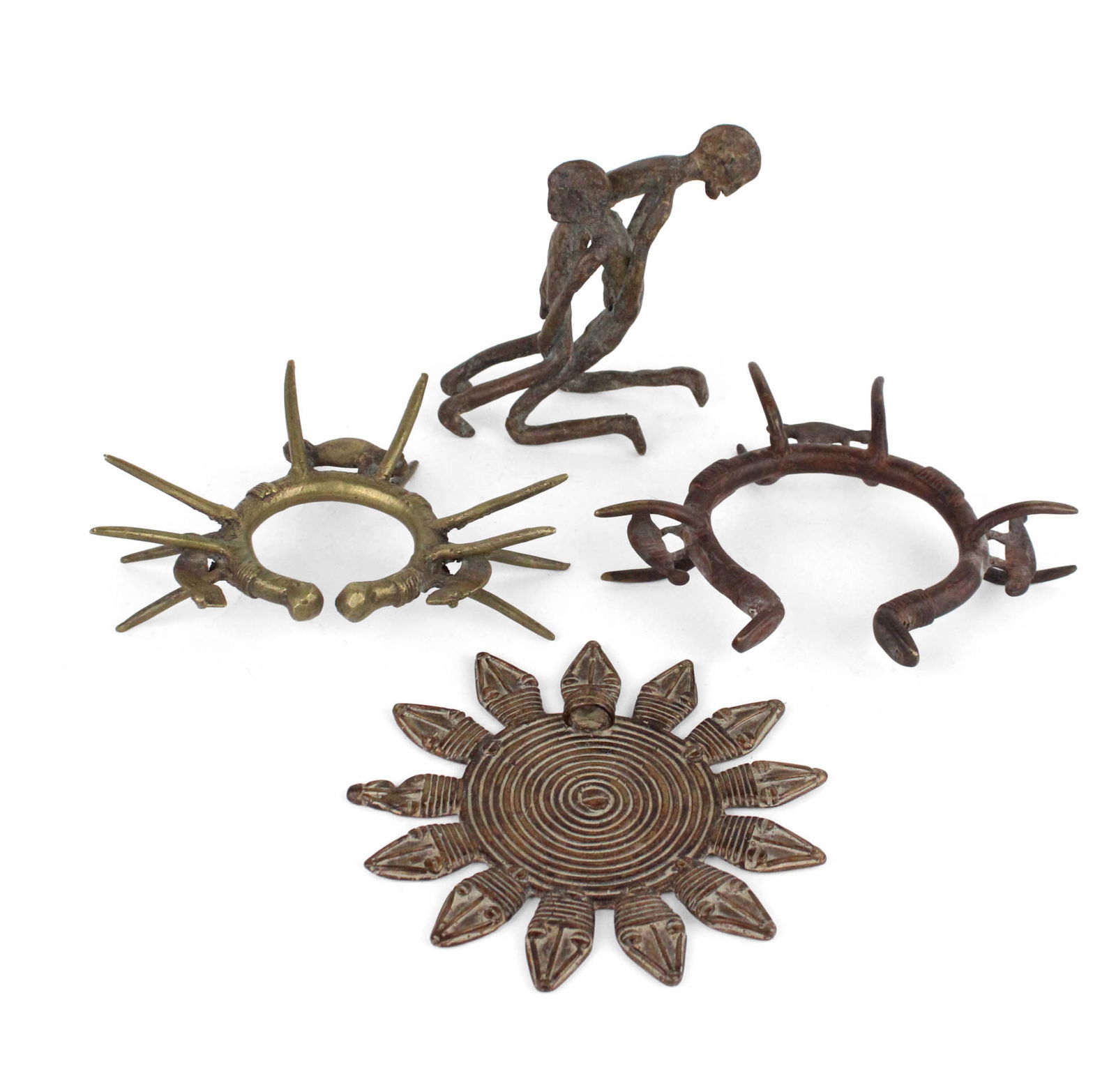 Two African Metal Tribal Nose Rings/Bracelets (1 of 8)