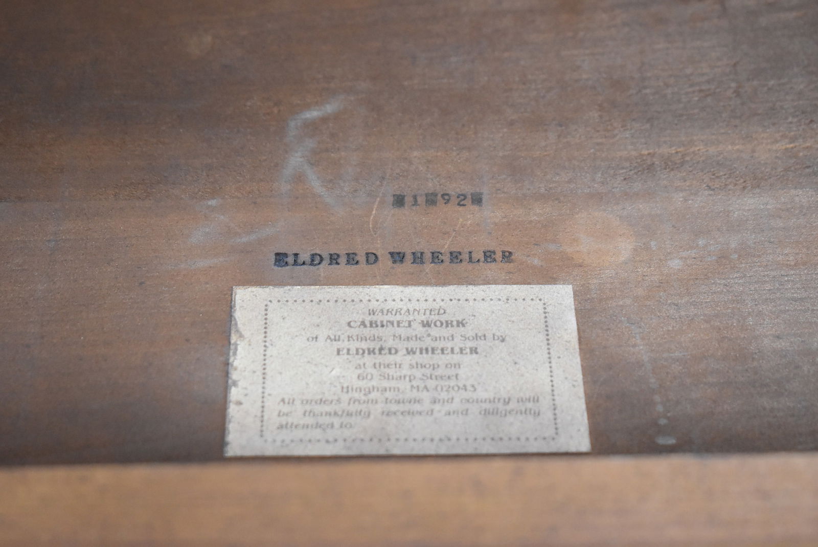 Vintage Eldred Wheeler Tea Table - 10