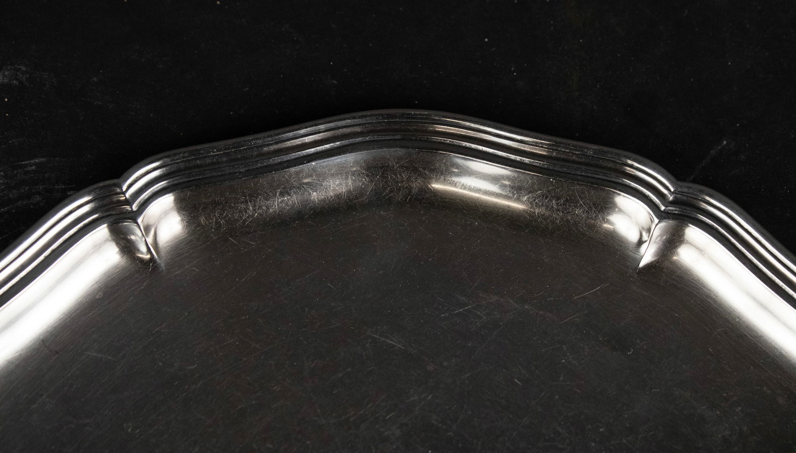 Two Chippendale Style Silver Trays - 5