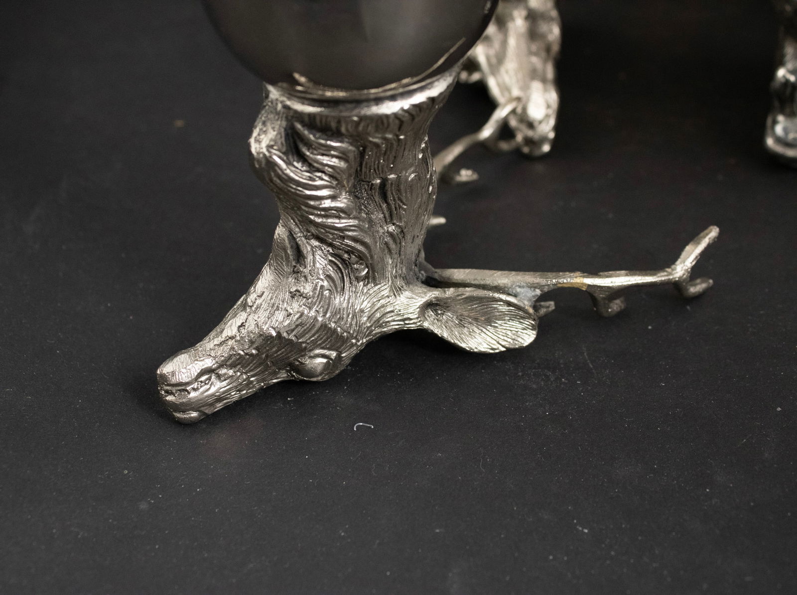 Five Animal Head Stirrup Cups - 2