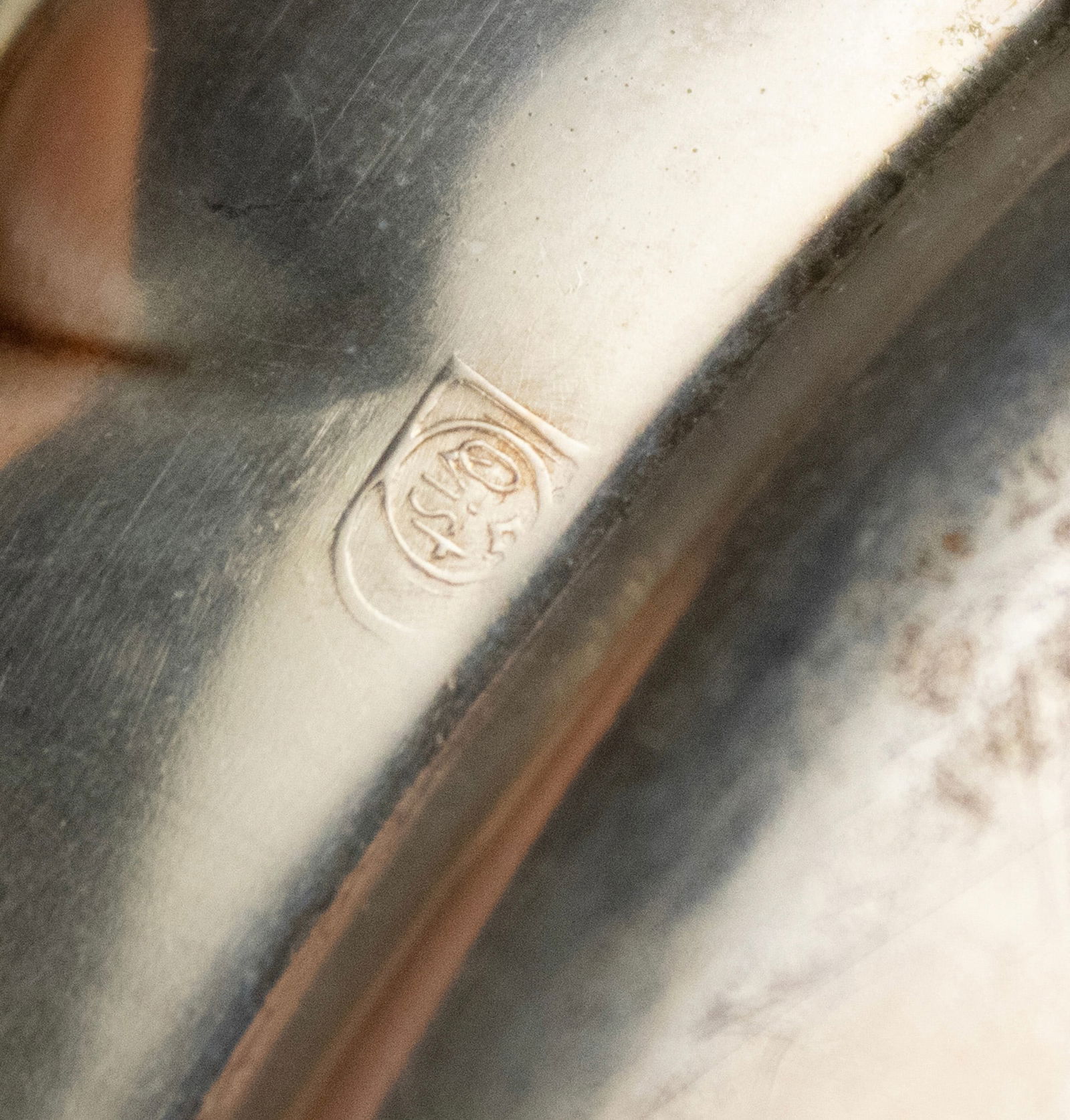 830 Silver Oval Tray - 12