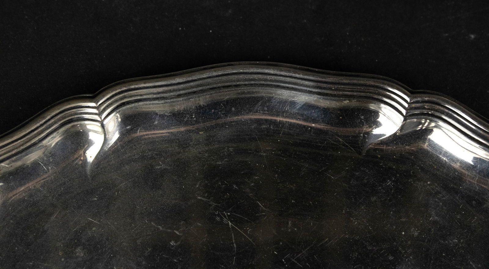 830 Silver Oval Tray - 3