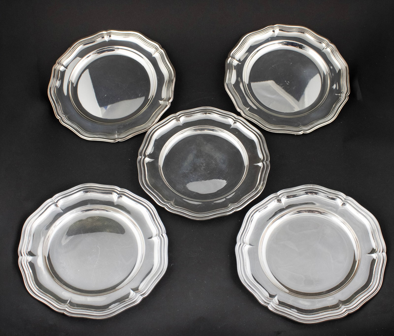 Six 800 Silver Plates (1 of 7)