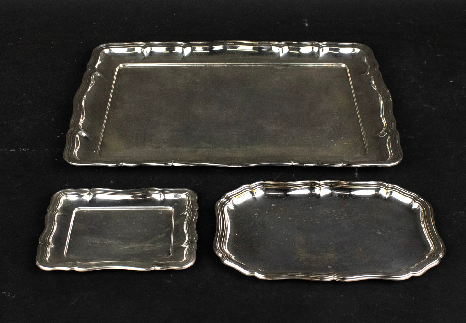Rectangular 830 Silver Tray - 2