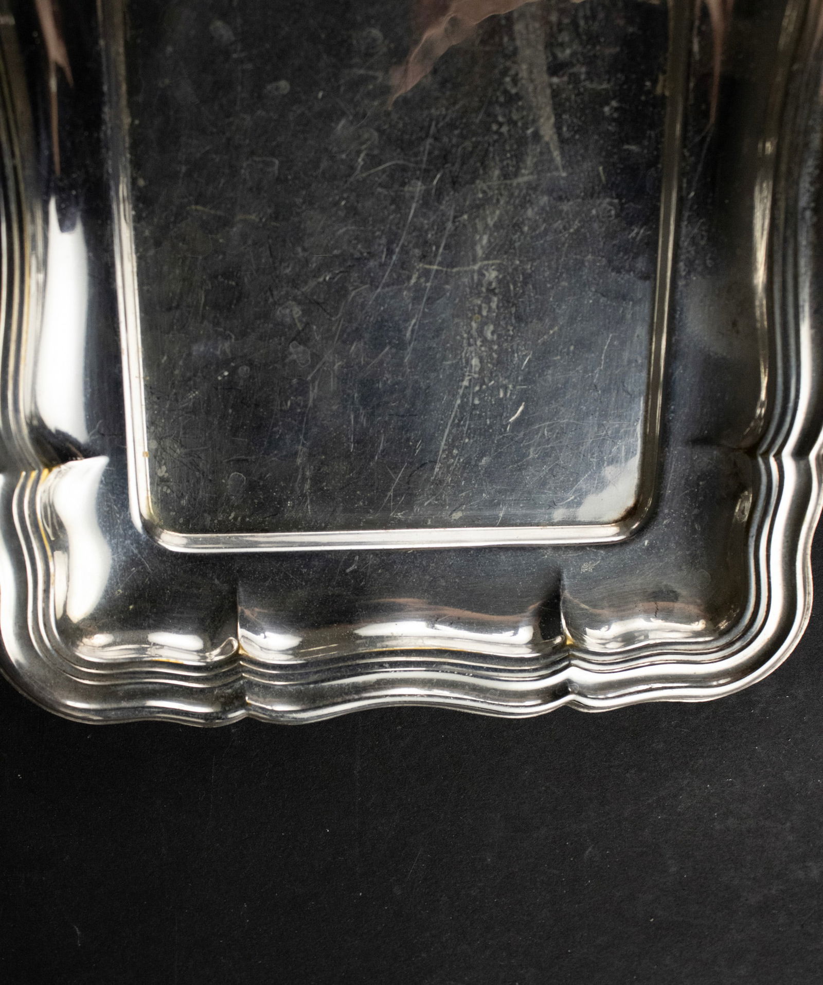 Rectangular 830 Silver Tray - 3