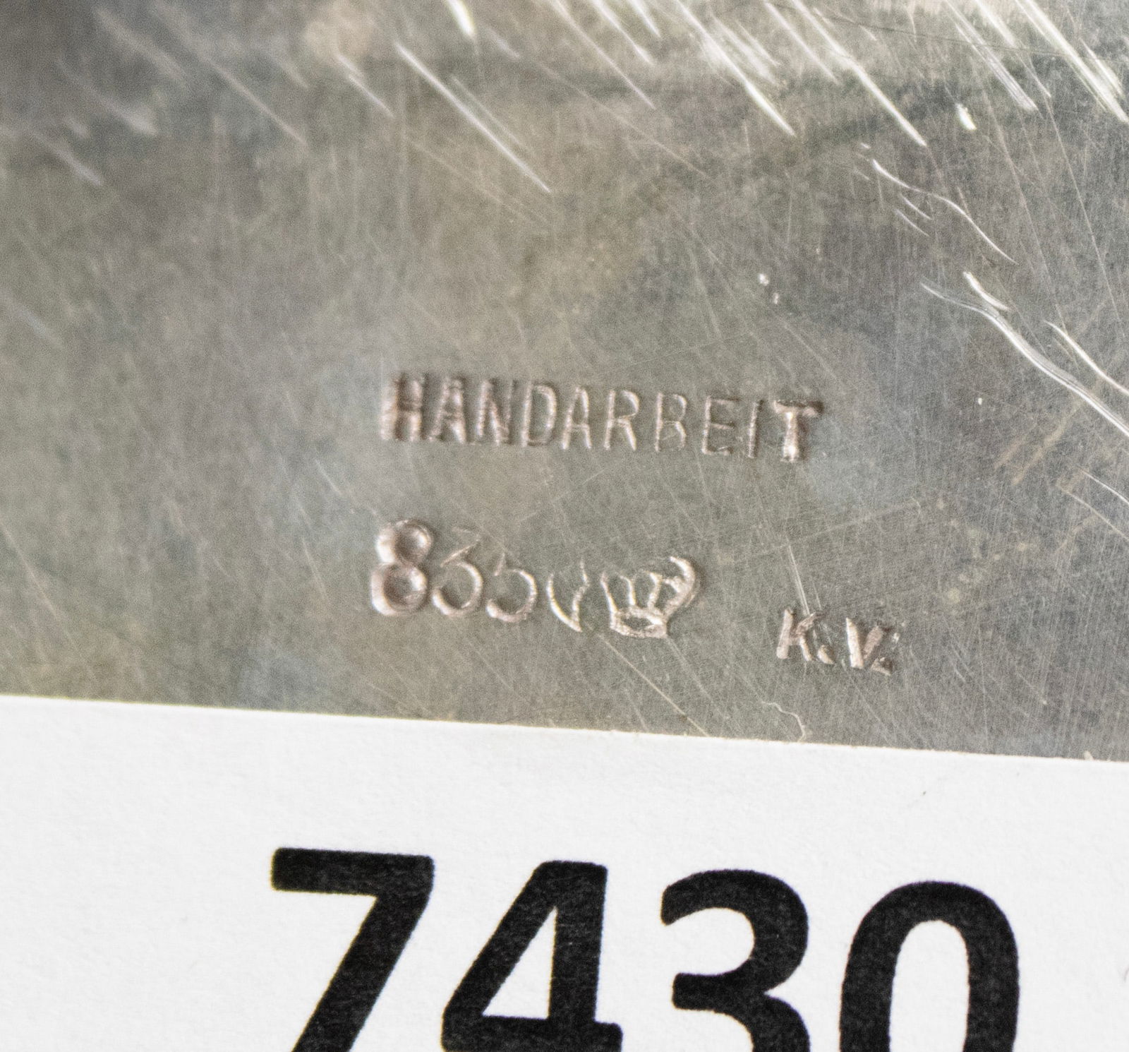 Oval 835 Silver Tray - 6