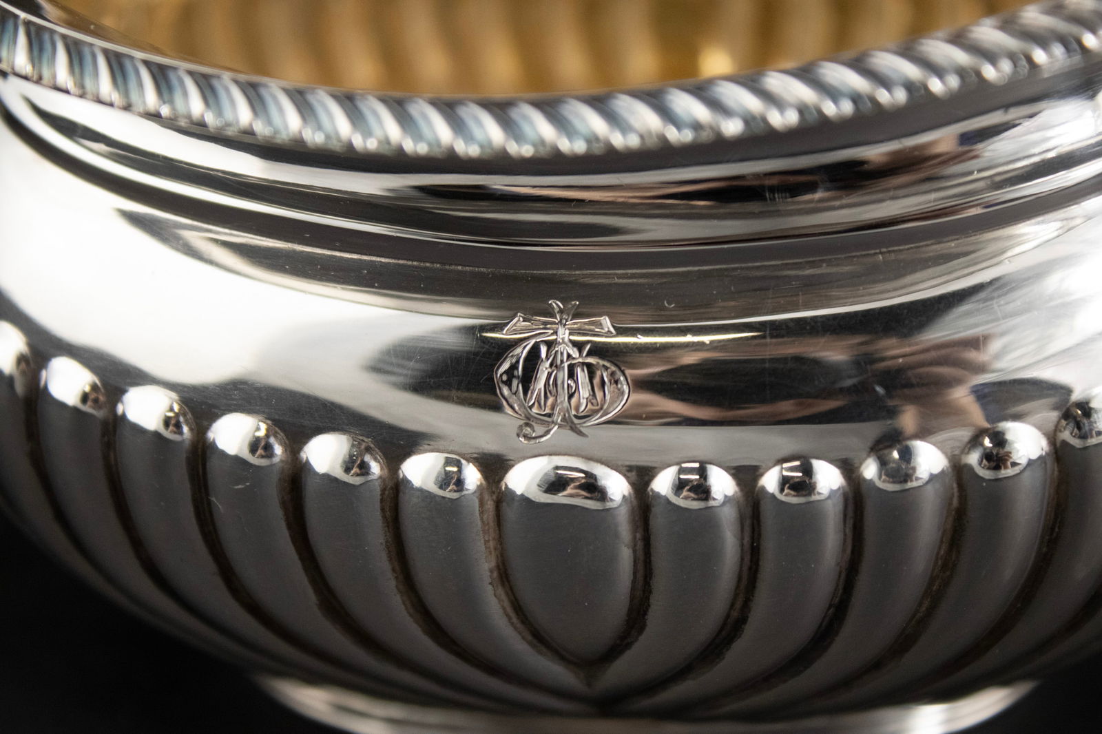 Sterling Silver Three Piece Tea Set - 2