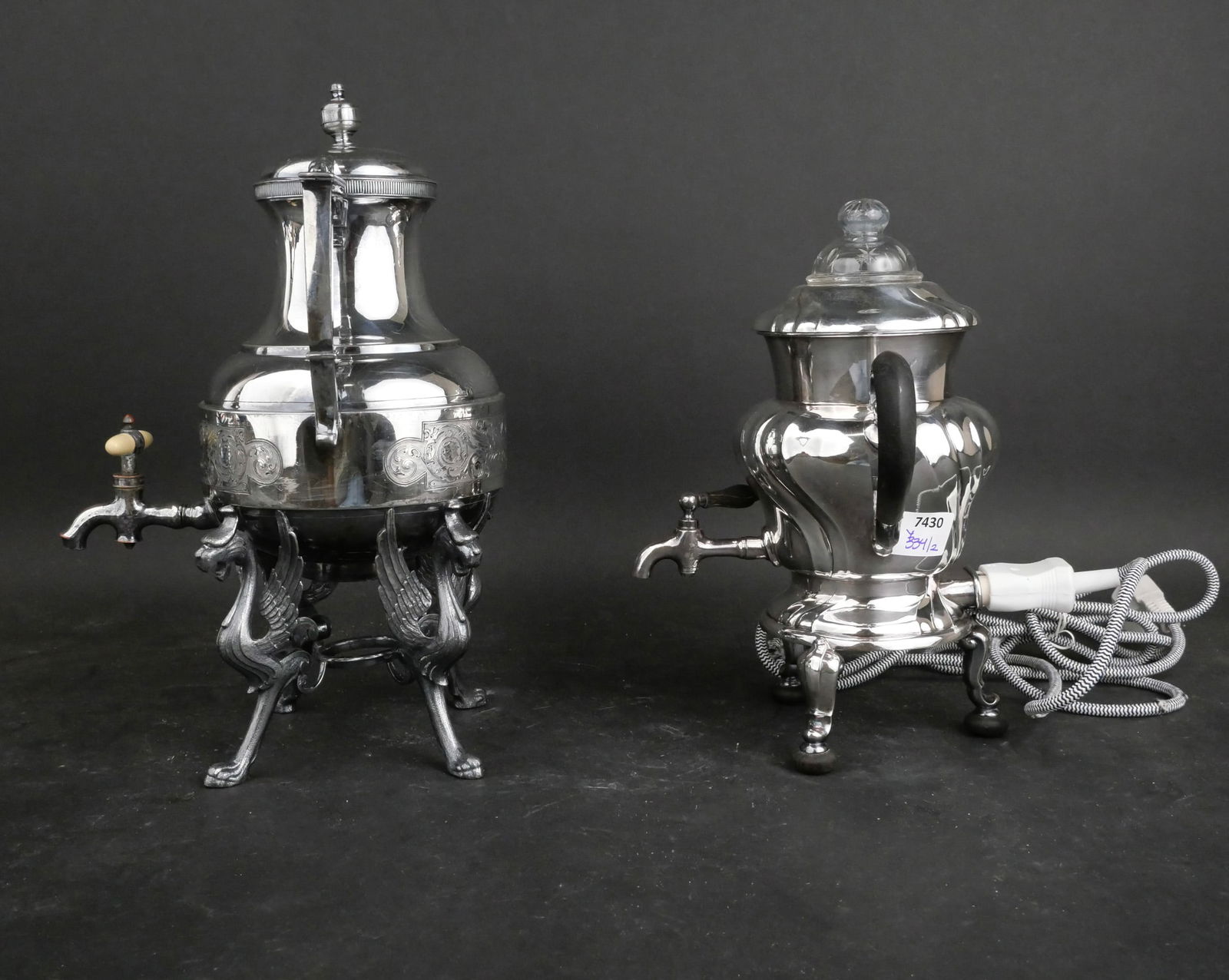 935 Silver Electric Coffee Percolator - 7