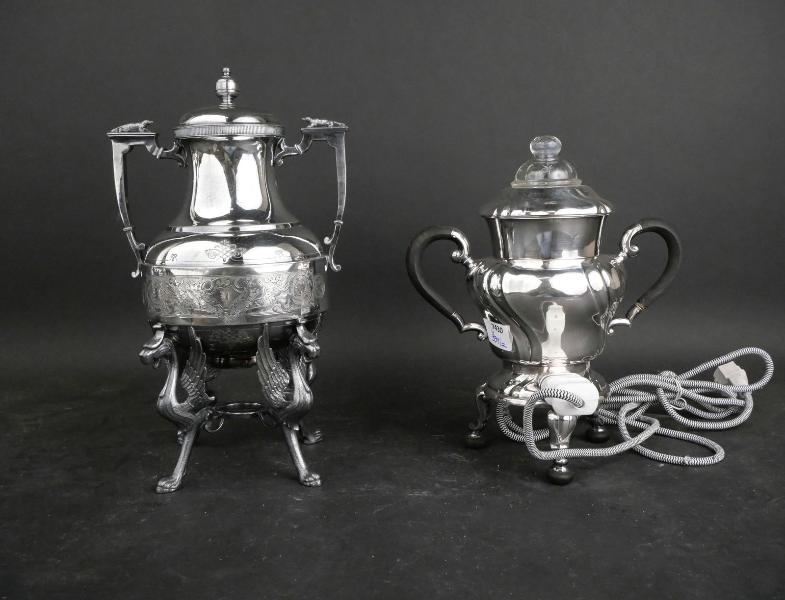 935 Silver Electric Coffee Percolator - 8