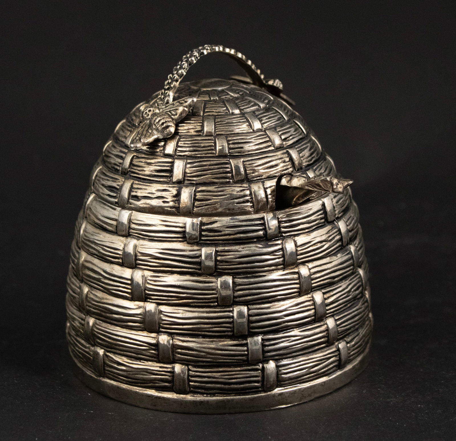 Whimsical Bee Hive Honey Pot - 6