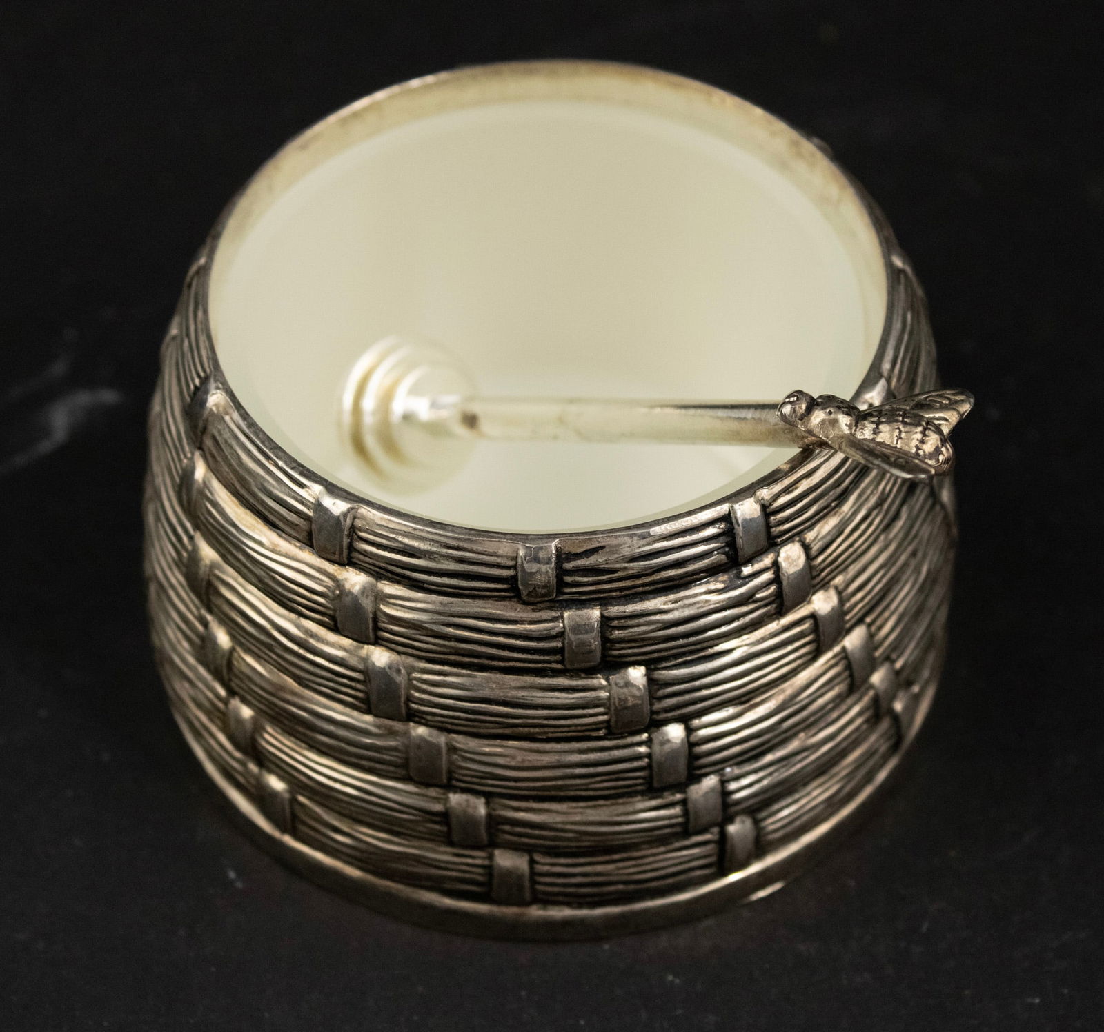 Whimsical Bee Hive Honey Pot - 7