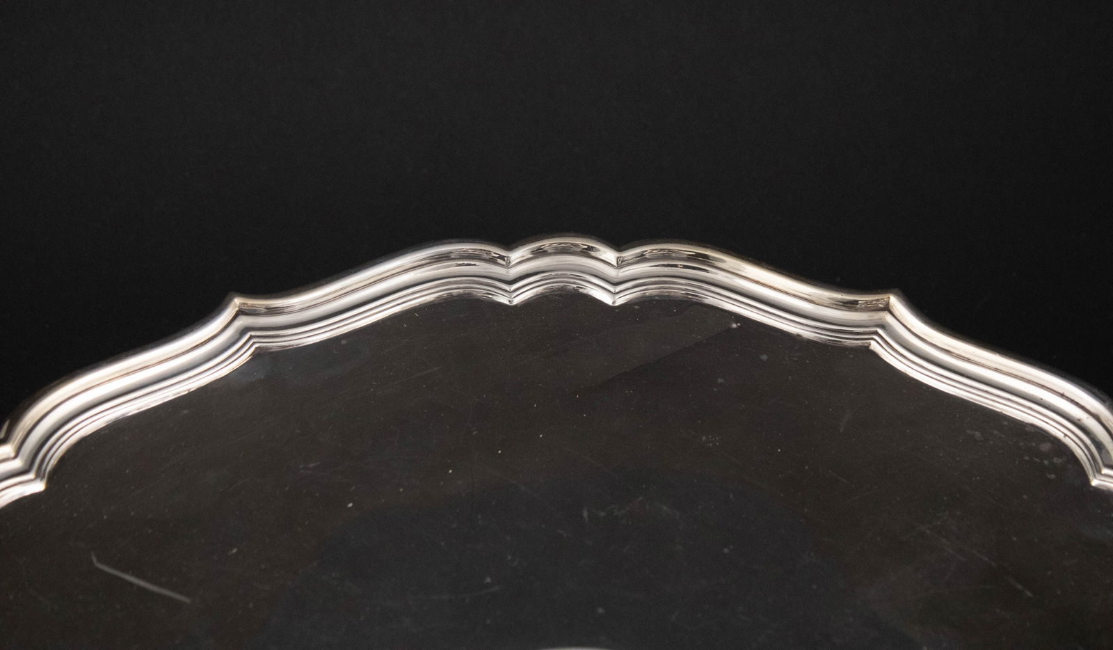 800 Silver Cake Stand - 3