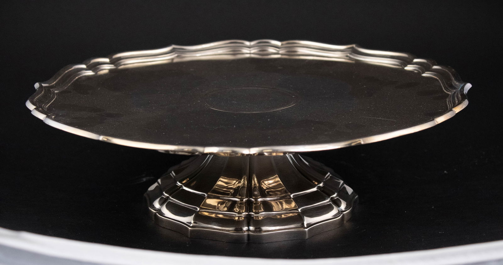 800 Silver Cake Stand - 5