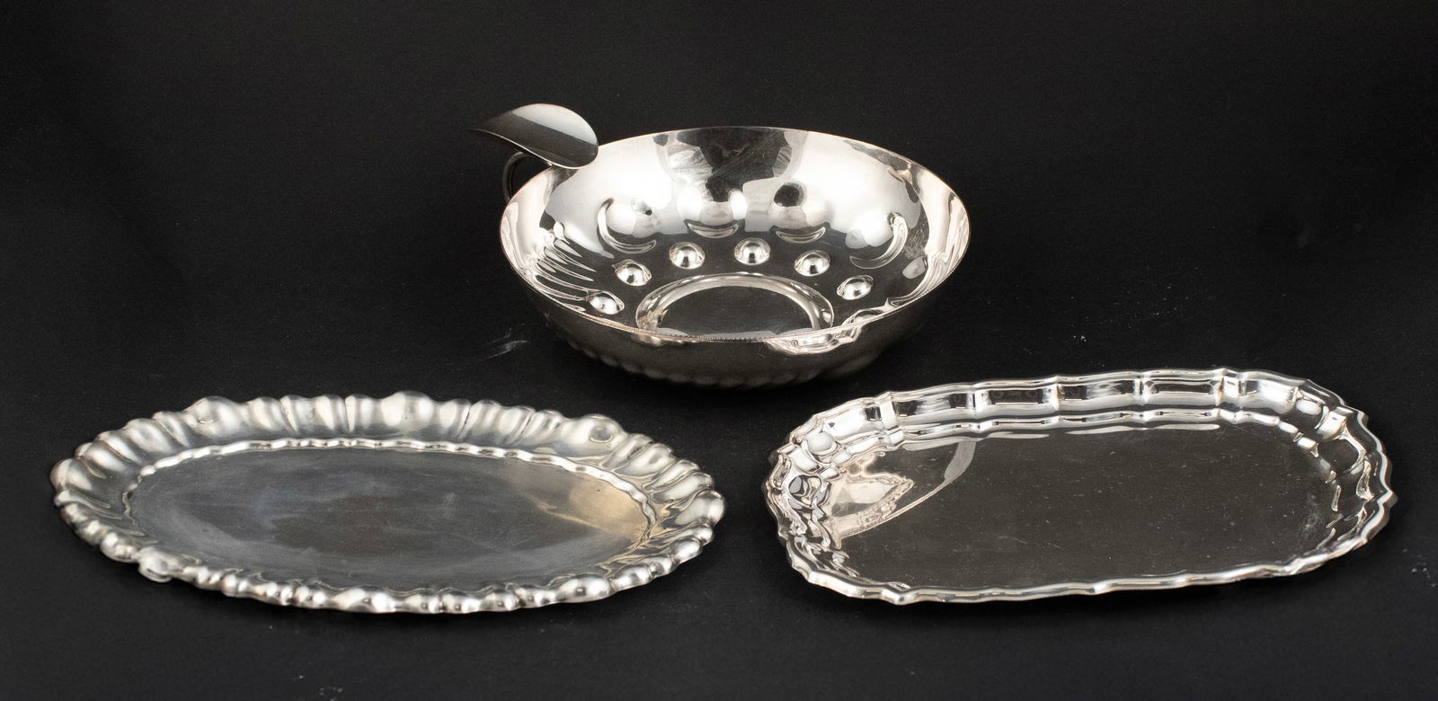 Continental Silver Oval Tray - 2