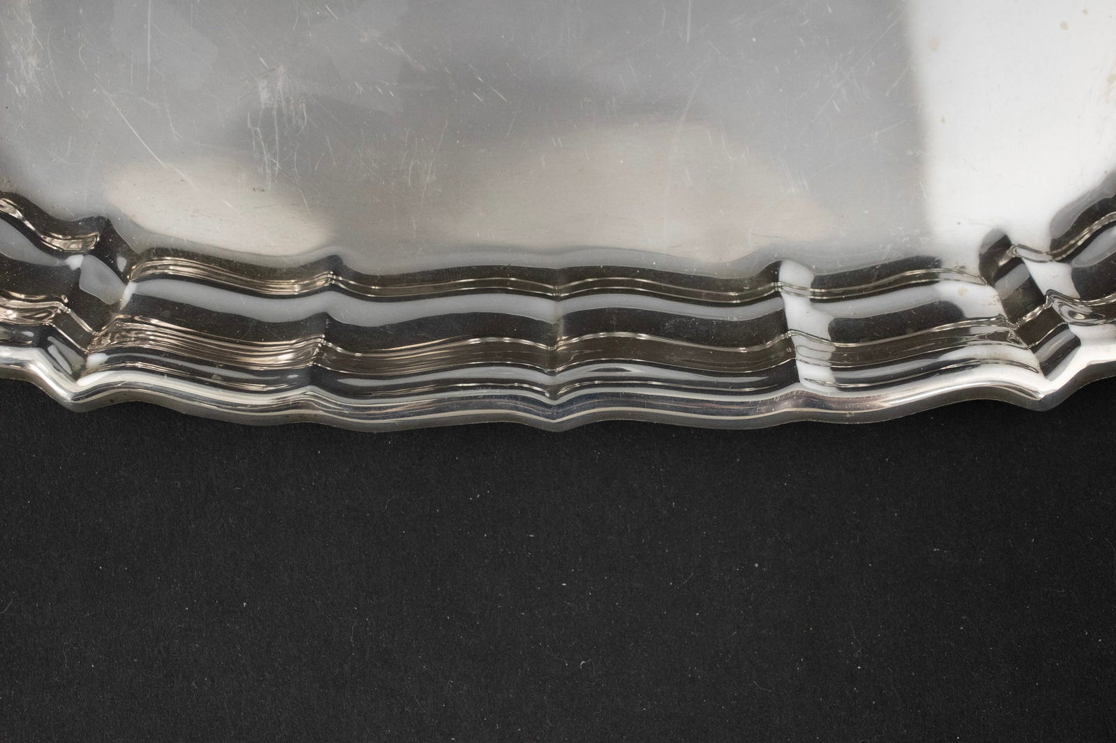 Continental Silver Oval Tray - 4