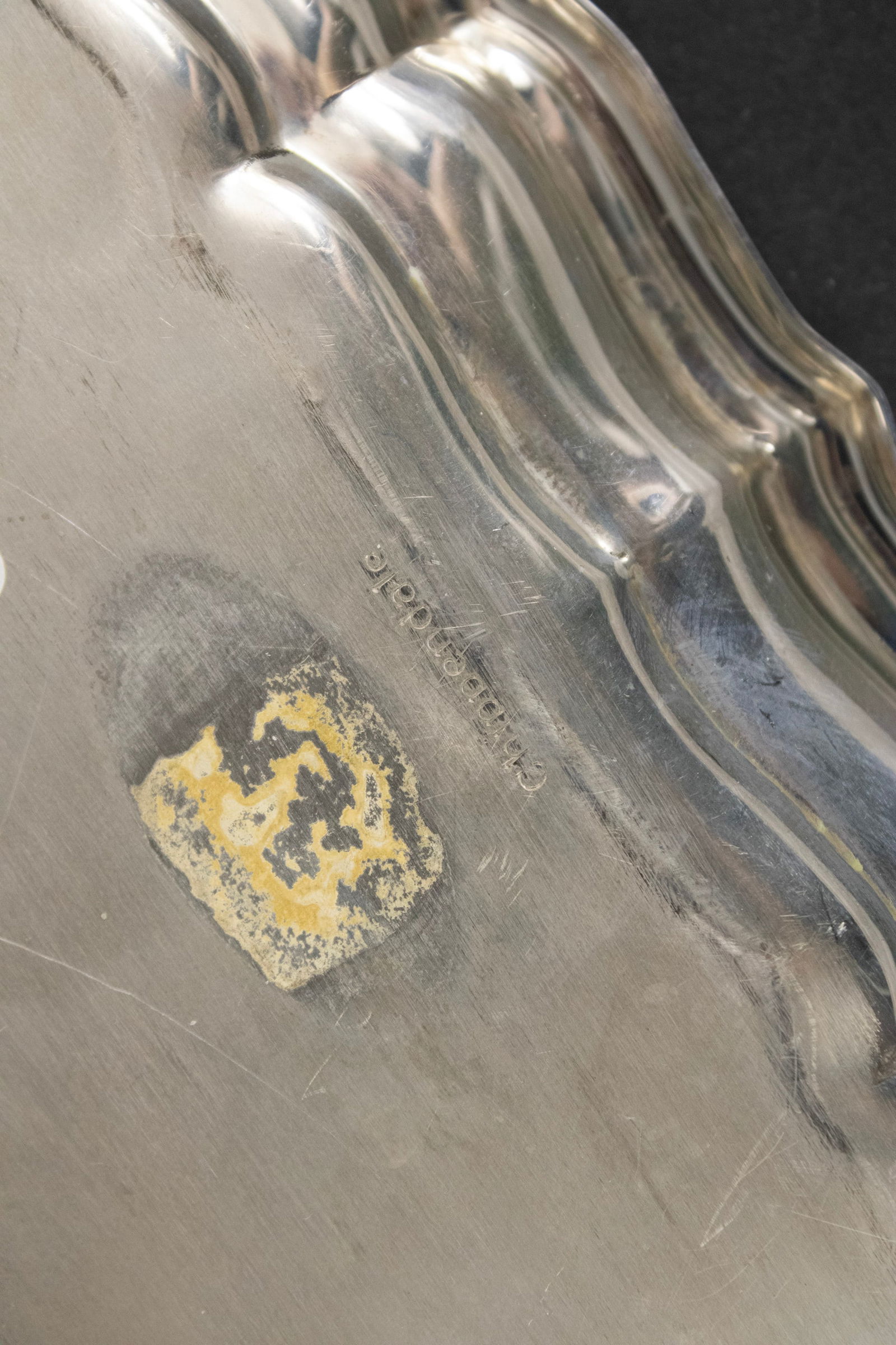 Continental Silver Oval Tray - 8