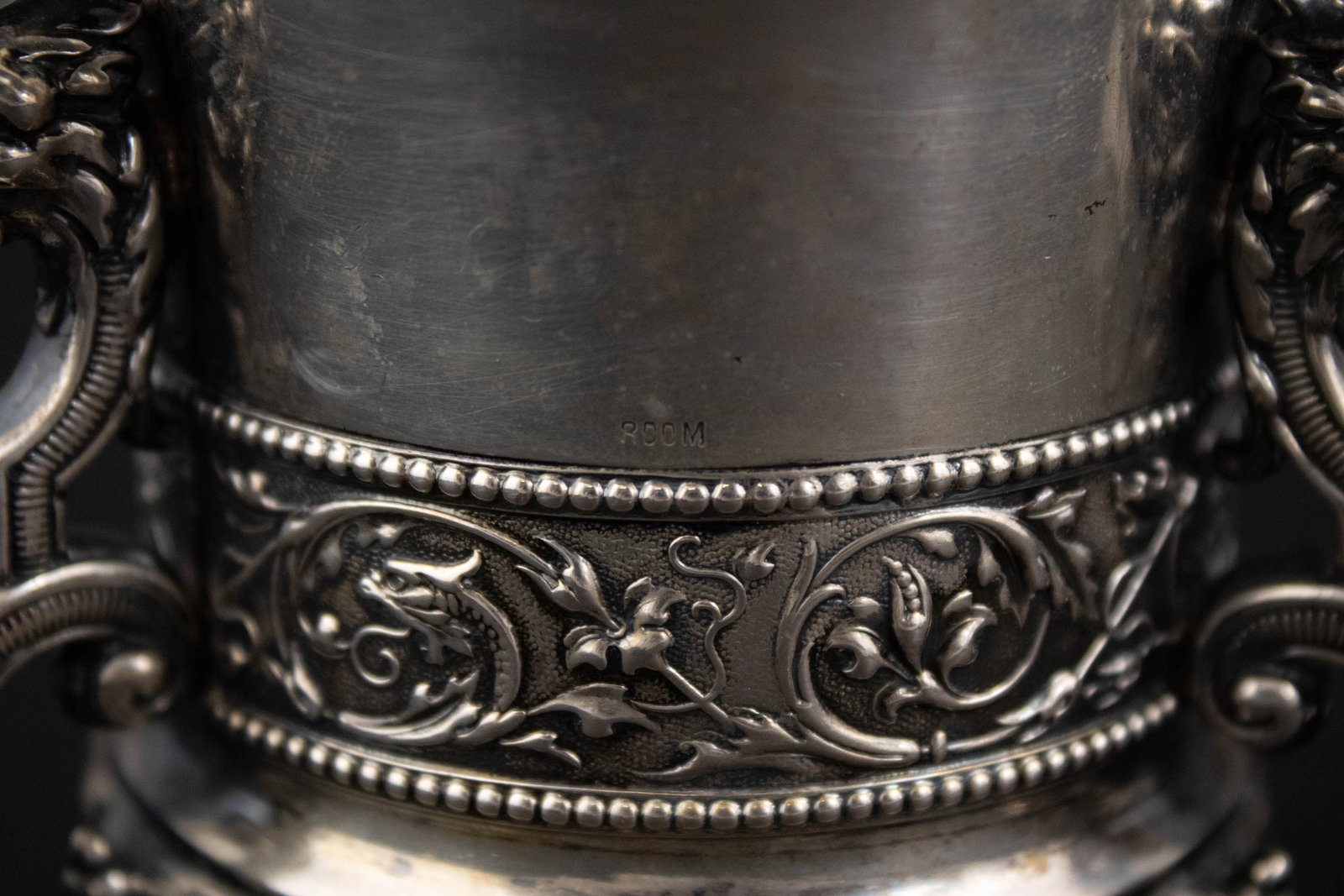 Two 800 Silver Footed Fragments - 11