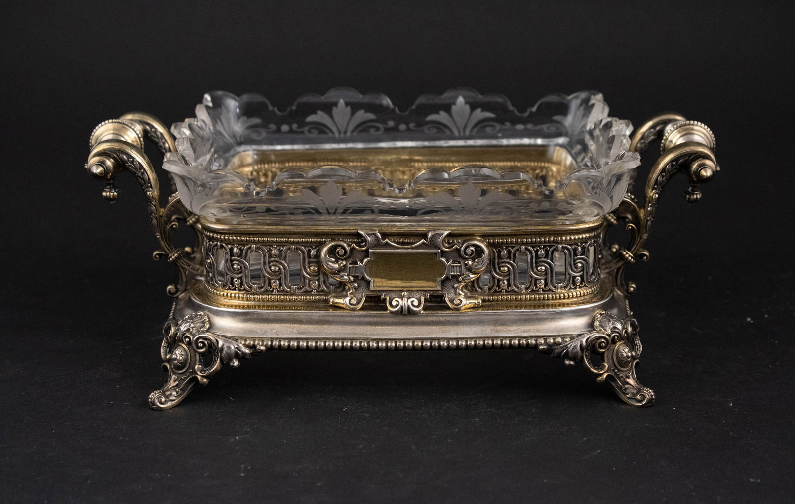 Two 800 Silver Footed Fragments - 6